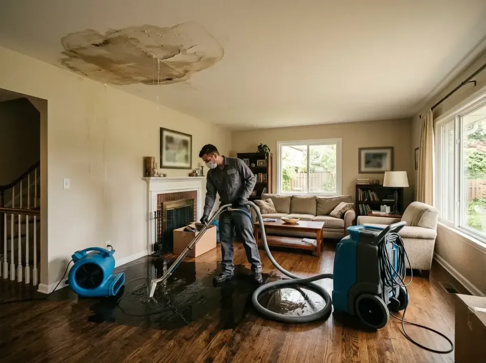 attic-pipe-burst-ceiling-drip-008 — frequently asked questions, Water Damage Restoration & Carpet Care in Westmont, CA